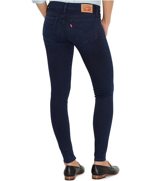 Levi's（リーバイス）の「Levi's® 710 Super Skinny Jeans（デニムパンツ・レディース・Blue・24/24S/25/25S/26/26S/26L/27/27S/27L/28/28S/28L/29/29S/29L/30/30L/30S/31/31S/31L/32/33）」の7枚目の写真