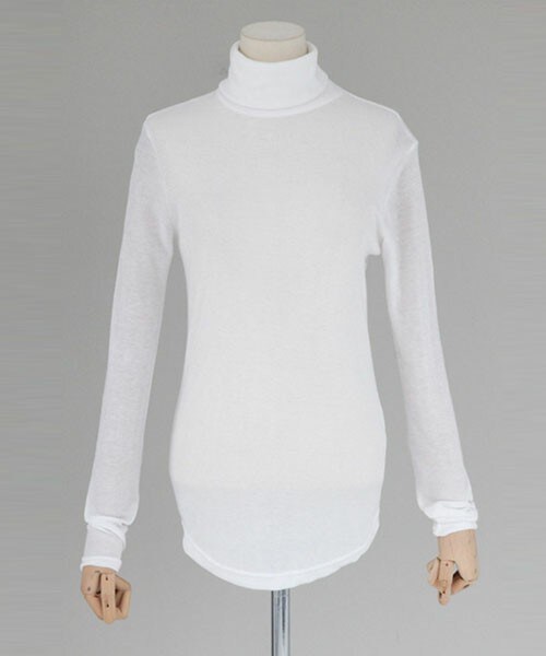 DHOLIC（ディーホリック）の「ベーシックニットプルオーバー（ニット/セーター・レディース・グレー/ディープスカイブルー/ブラック/ブラックグレー/ベージュ/ホワイトアイボリー・FREE）」の2枚目の写真