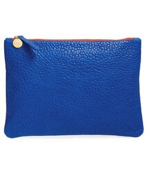 CLARE VIVIER | Clare V. Blue Zip Clutch(クラッチバッグ)