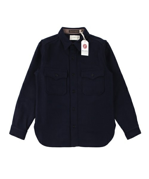 FULLCOUNT（フルカウント）の「Wool C.P.O Shirt Jacket 4922 Navy