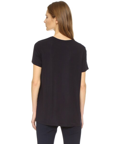 theory(セオリー)の「Theory Apdime Combo Tee(Tシャツ/カットソー・レディース・Blue/White・P/S/M/L)」の9枚目の写真