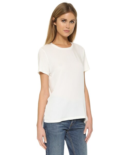 theory(セオリー)の「Theory Apdime Combo Tee(Tシャツ/カットソー・レディース・Blue/White・P/S/M/L)」の5枚目の写真