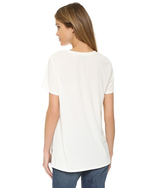 theory(セオリー)の「Theory Apdime Combo Tee(Tシャツ/カットソー・レディース・Blue/White・P/S/M/L)」の6枚目の写真