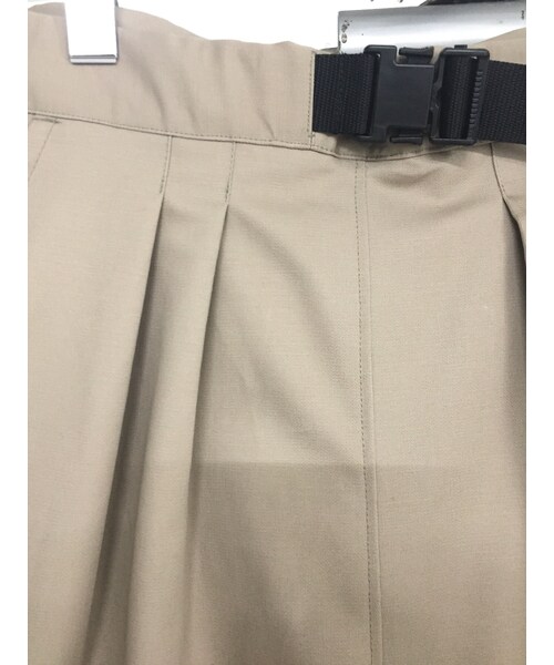 SHUTTLE（シャトル）の「SHUTTLE バギータックパンツ ベージュ（その他パンツ・メンズ・その他）」の3枚目の写真