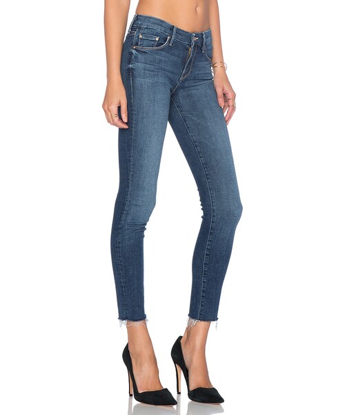 mother（マザー）の「MOTHER The Looker Ankle Fray（デニムパンツ・レディース・Blue・27/28/30）」の2枚目の写真