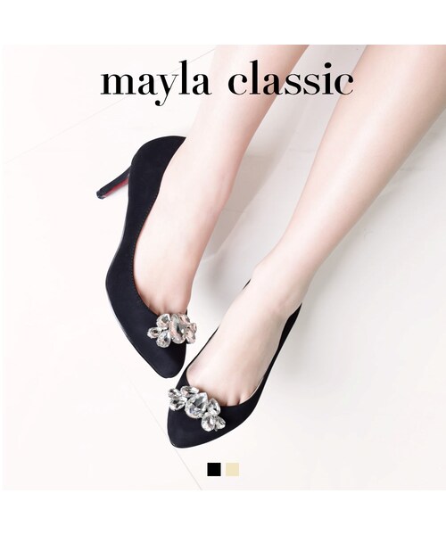 mayla classic（マイラクラシック）の「mayla classic ヴァレイtype06 7.0CM パンプス（パンプス）」 - WEAR