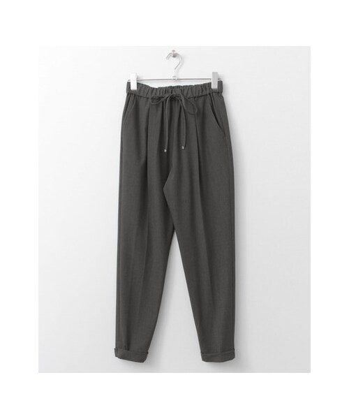 URBAN RESEARCH DOORS(アーバンリサーチドアーズ)の「ストレッチテーパードイージーパンツ(パンツ・レディース・NAVY/CHARCOAL/BLACK・36/38)」の3枚目の写真