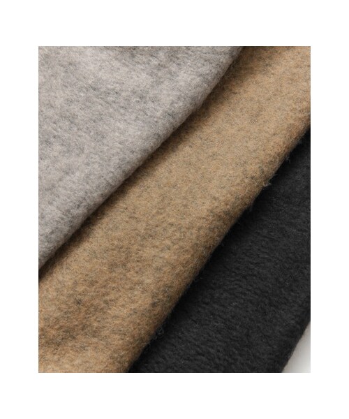 KBF（ケイビーエフ）の「KBF+ カットソーノーカラーコート（ジャケット/アウター・レディース・BEIGE/CAMEL/BLACK・one）」の17枚目の写真