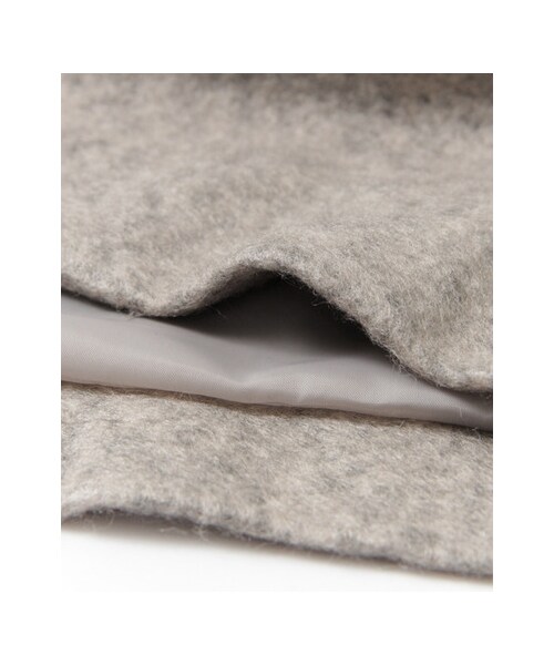 KBF（ケイビーエフ）の「KBF+ カットソーノーカラーコート（ジャケット/アウター・レディース・BEIGE/CAMEL/BLACK・one）」の15枚目の写真