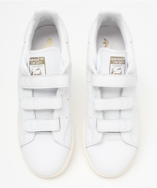 adidas（アディダス）の「adidas スタンスミス/STAN SMITH（スニーカー・レディース・ホワイト×ゴールド・24/24.5/23.5）」の10枚目の写真