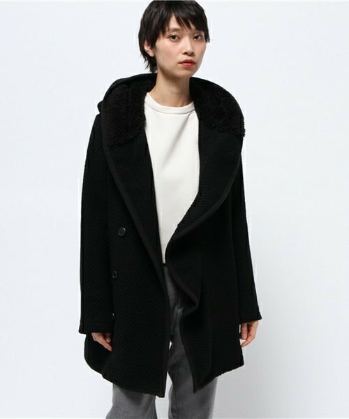 gomme レディース コート gomme レディース ウール モッズコート M