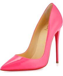 Christian Louboutin | Christian Louboutin So Kate Patent 120mm Red Sole Pump, Shocking Pink(パンプス)