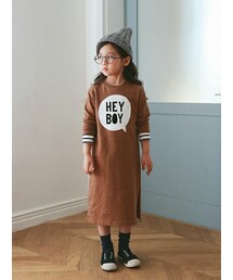 I LOVE J | HEY BOYロングワンピース(シャツワンピース)