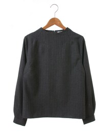 SEVENDAYS=SUNDAY | タックボトルネック 長袖ブラウス(トップス)