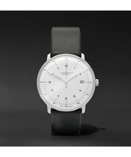 ユンハンスアナログクオーツ Junghans（ユンハンス）の「Junghans Max Bill Stainless Steel and