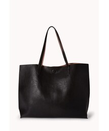 FOREVER 21 | FOREVER 21 Everyday Faux Leather Tote(トートバッグ)