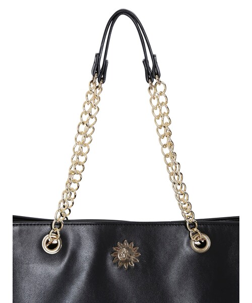 EVRIS（エヴリス）の「フェイクレザートートBAG（バッグ・レディース・ブラック/ボルドー/ブルー/ベージュ・F）」の9枚目の写真