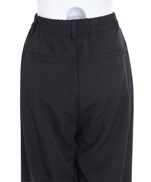 EVRIS（エヴリス）の「T/Rワイドパンツ（パンツ・レディース・グレー/ブラック/ベージュ・F）」の9枚目の写真