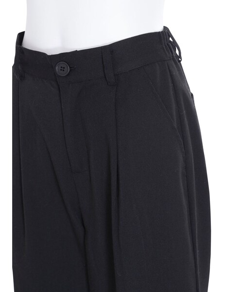 EVRIS（エヴリス）の「T/Rワイドパンツ（パンツ・レディース・グレー/ブラック/ベージュ・F）」の12枚目の写真