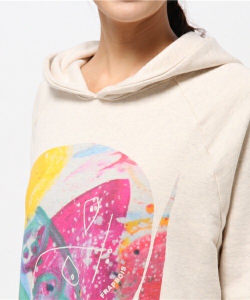 FRAPBOIS（フラボア）の「FRAPBOIS×Down'sTown（ワンピース・レディース・グレー/オートミール・1）」の7枚目の写真