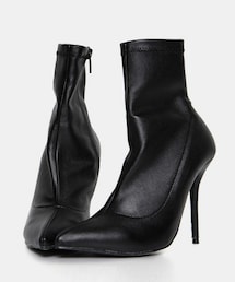 DHOLIC | ピンヒールストレッチショートブーツ(ブーツ)