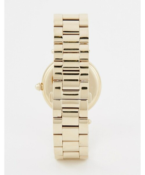 Marc by Marc Jacobs（マークバイマークジェイコブス）の「Marc By Marc Jacobs Gold Dotty MJ3448 Watch（アナログ腕時計・レディース・Gold・One Size）」の3枚目の写真