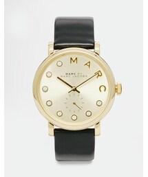 Marc by Marc Jacobs | Marc By Marc Jacobs Dexter Black Leather Strap MBM1399 Watch(アナログ腕時計)