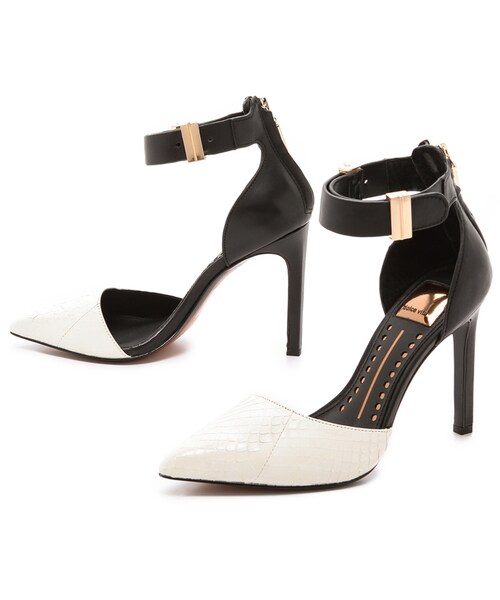 Dolce Vita（ドルチェヴィータ）の「Dolce Vita Kana Snakeskin Pumps（パンプス・レディース・White・9）」の5枚目の写真