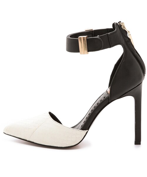 Dolce Vita（ドルチェヴィータ）の「Dolce Vita Kana Snakeskin Pumps（パンプス・レディース・White・9）」の4枚目の写真