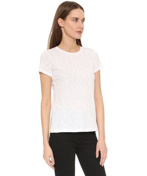 theory（セオリー）の「Theory Rodiona Nebulous Tee（Tシャツ/カットソー・レディース・White・P/S/M/L）」の2枚目の写真