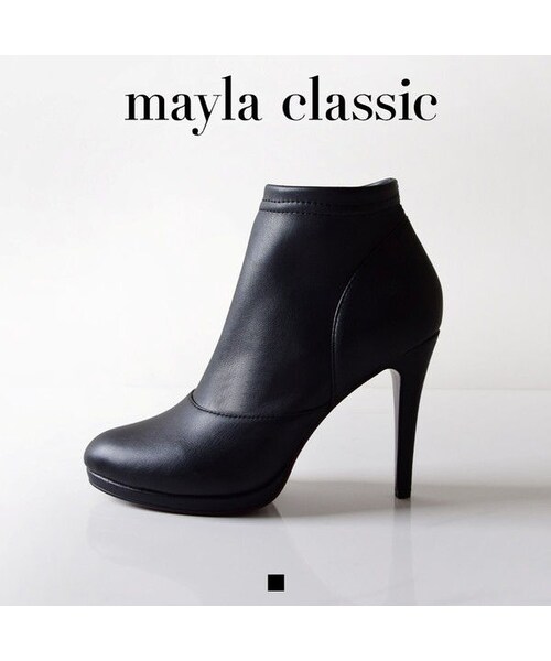 Mayla Classic マイラクラシック の Mayla Classic ドナ Version6 0 10 0cm ショートブーツ ブーツ Wear