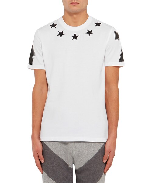 Givenchy Cuban-Fit Star-Appliquéd Cotton-Jersey T-Shirt