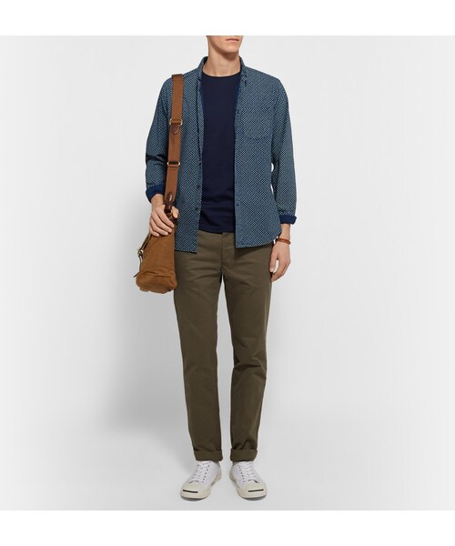 POLO RALPH LAUREN（ポロ ラルフ ローレン）の「Polo Ralph Lauren Cotton-Jersey T-Shirt（Tシャツ/カットソー・メンズ・Blue・S/M/L/XL/XXL）」の2枚目の写真