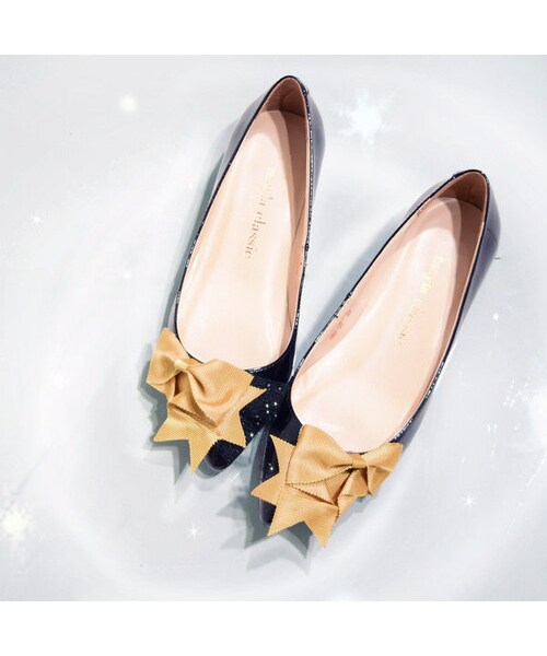 mayla classic ローパンプス イエロー mayla classic ローパンプス イエロー