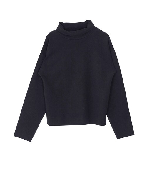 EMODA(エモダ)の「W FACE TURTLEトップス(トップス・レディース・ホワイト/グレー/ブラック/ベージュ・F)」の2枚目の写真