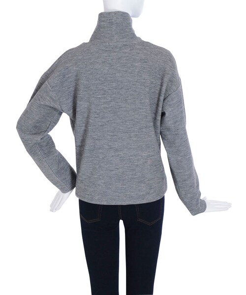 EMODA(エモダ)の「W FACE TURTLEトップス(トップス・レディース・ホワイト/グレー/ブラック/ベージュ・F)」の8枚目の写真