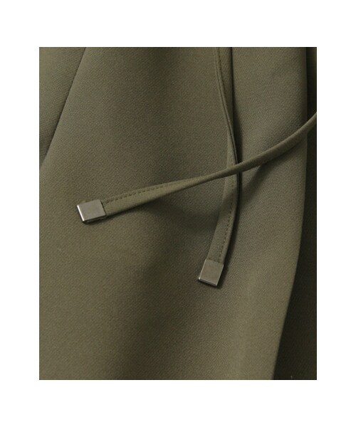 URBAN RESEARCH DOORS（アーバンリサーチドアーズ）の「ストレッチテーパードイージーパンツ（パンツ・レディース・KHAKI/NAVY/BLACK・36/38）」の14枚目の写真