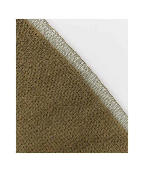 KBF（ケイビーエフ）の「チュールニット（トップス・レディース・KHAKI/TOPGRAY/BLACK・one）」の13枚目の写真