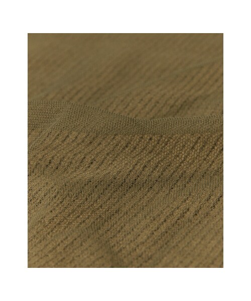 KBF（ケイビーエフ）の「チュールニット（トップス・レディース・KHAKI/TOPGRAY/BLACK・one）」の14枚目の写真