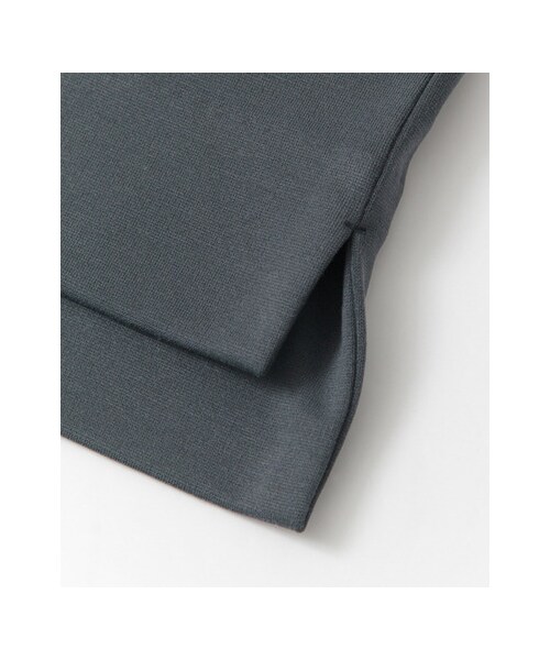 KBF（ケイビーエフ）の「KBF+ スタンドカラーワイドトップス（トップス・レディース・CHARCOAL/KHAKI/BLACK・one）」の12枚目の写真