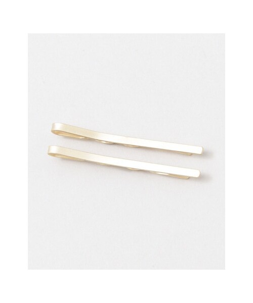 SMELLY（スメリー）の「ネジレメタルヘアピンセット（ヘアアクセサリー・レディース・ゴールド/シルバー・one）」の4枚目の写真