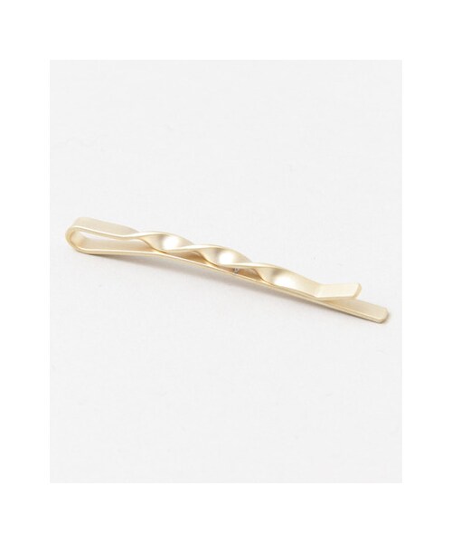 SMELLY（スメリー）の「ネジレメタルヘアピンセット（ヘアアクセサリー・レディース・ゴールド/シルバー・one）」の3枚目の写真