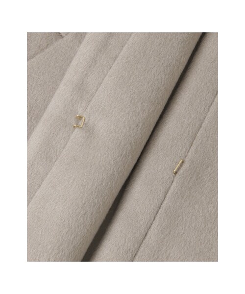 URBAN RESEARCH（アーバンリサーチ）の「ノーカラーコクーンコート（ジャケット/アウター・レディース・BLACK/GREGE・36/38）」の15枚目の写真