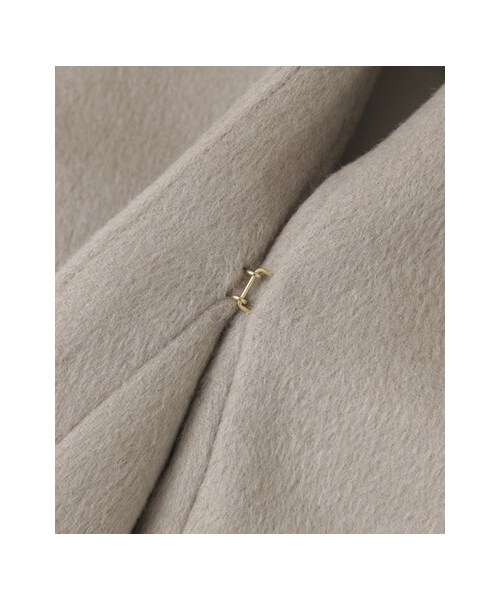 URBAN RESEARCH（アーバンリサーチ）の「ノーカラーコクーンコート（ジャケット/アウター・レディース・BLACK/GREGE・36/38）」の16枚目の写真