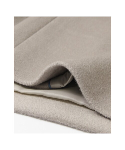 URBAN RESEARCH（アーバンリサーチ）の「ノーカラーコクーンコート（ジャケット/アウター・レディース・BLACK/GREGE・36/38）」の13枚目の写真