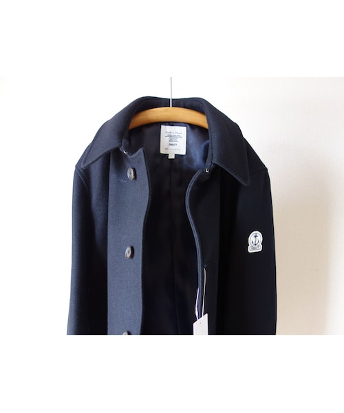 FIDELITY（フィデリティ）の「【完売御礼】FIDELITY フィデリティ WOOL MELTON SINGLE PEA COAT ウールメルトン シングル ピーコート NVY ネイビー（ピーコート・メンズ・その他）」の10枚目の写真