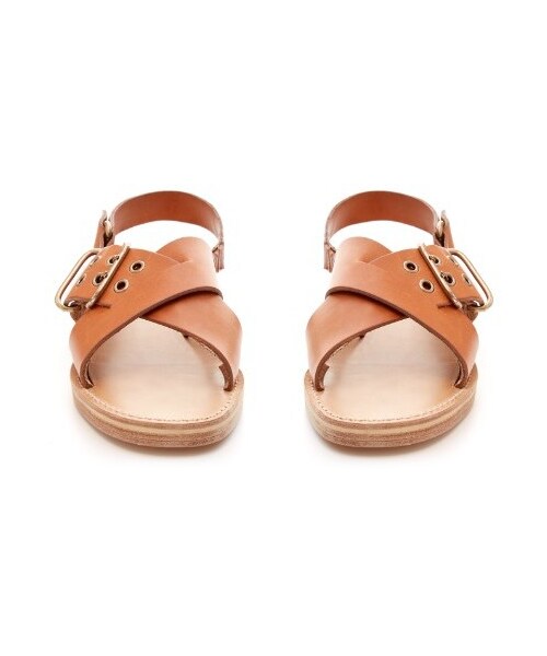 Etoile Isabel Marant(-)の「Isabel Marant Étoile Jaden crossover leather sandals(その他シューズ・レディース・N/a・35 FR/36 FR/37 FR/38 FR/39 FR/40 FR/41 FR)」の3枚目の写真