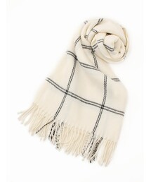Honeys | チェック柄ストール(ファッション雑貨)