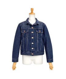 flower | his denim jacket～ヒズデニムジャケット(ジャケット/アウター)