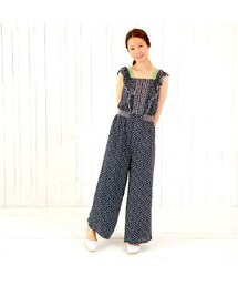 flower | 【10%OFF】twinkle floret  rompers～トゥインクルフローレットロンパース(ワンピース/ドレス)